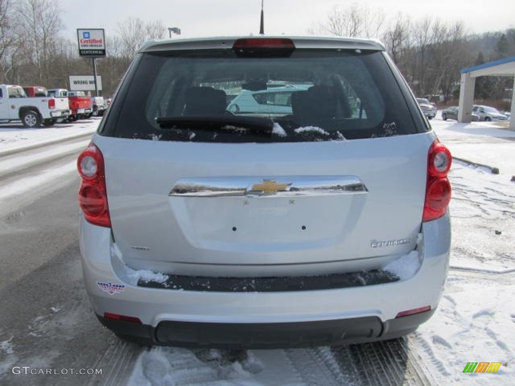 2012 Equinox LS AWD - Silver Ice Metallic / Jet Black photo #3