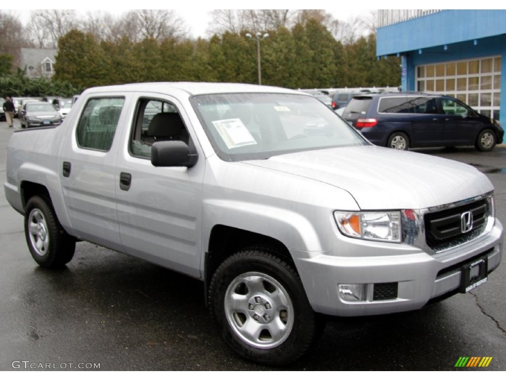 Alabaster Silver Metallic 2010 Honda Ridgeline RT Exterior Photo #59873975