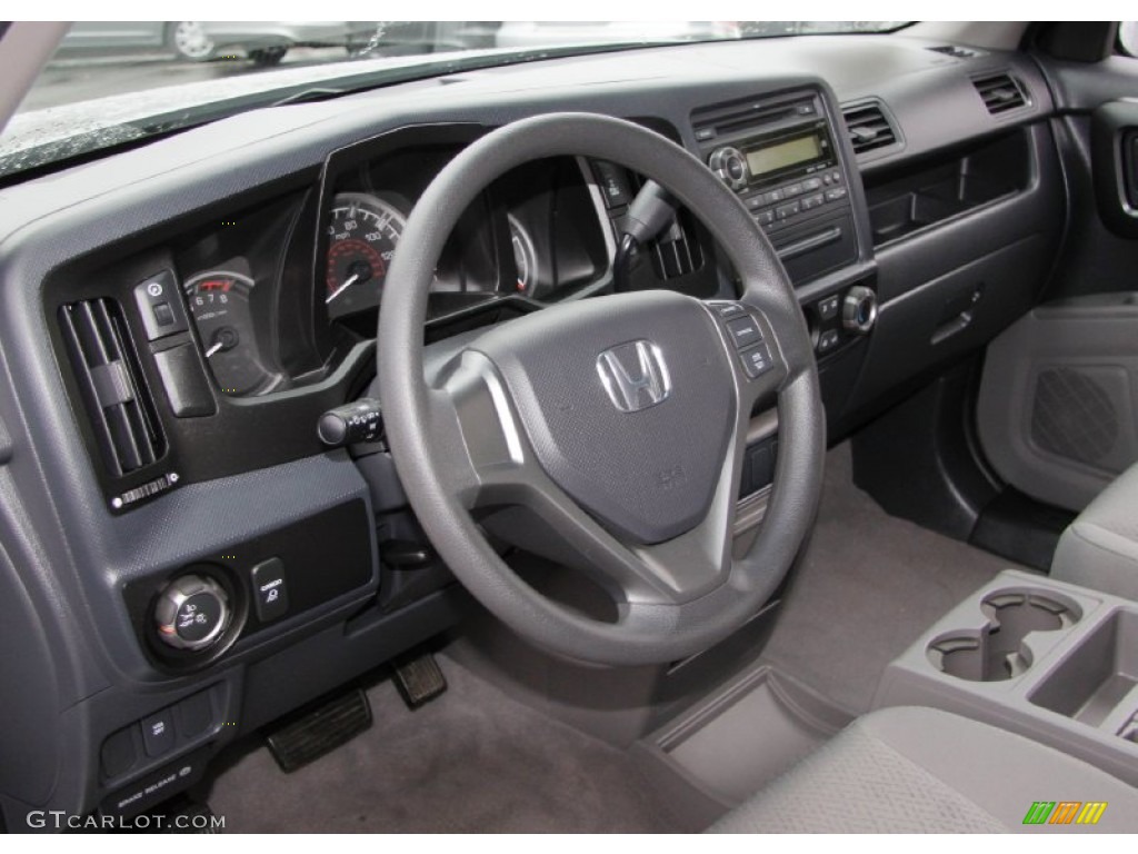 2010 Honda Ridgeline RT Gray Dashboard Photo #59874071