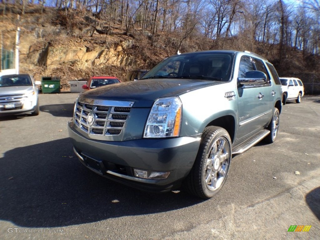 2008 Escalade AWD - Stealth Gray / Ebony photo #1