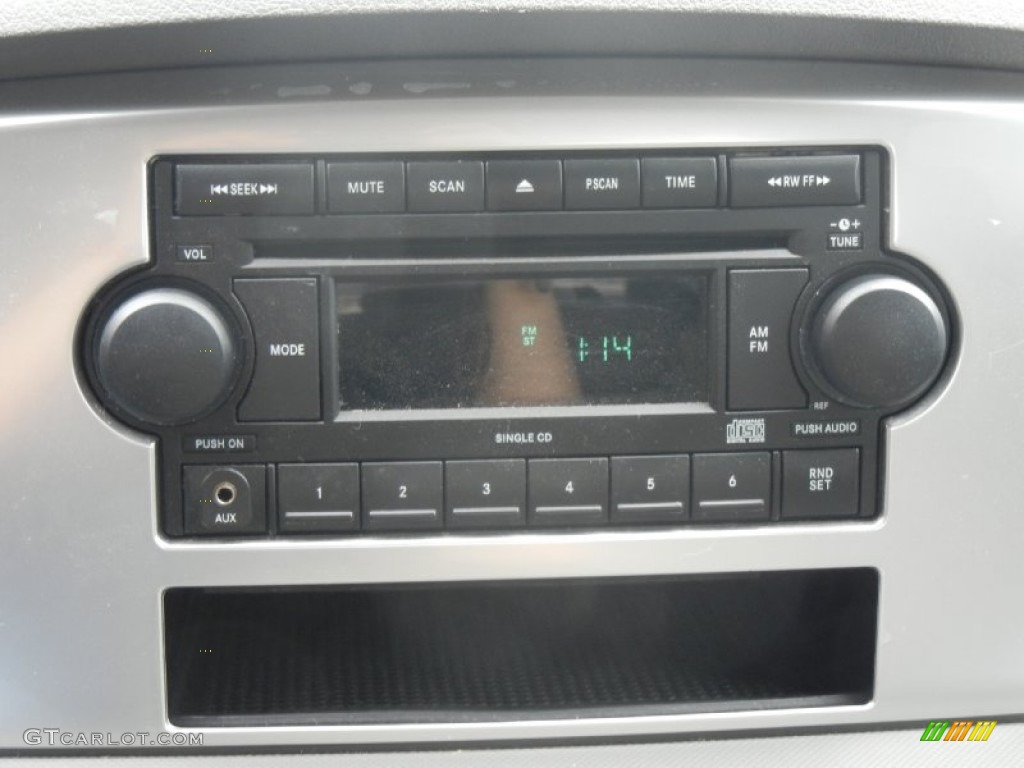 2008 Dodge Ram 3500 SLT Mega Cab 4x4 Dually Audio System Photo #59875274