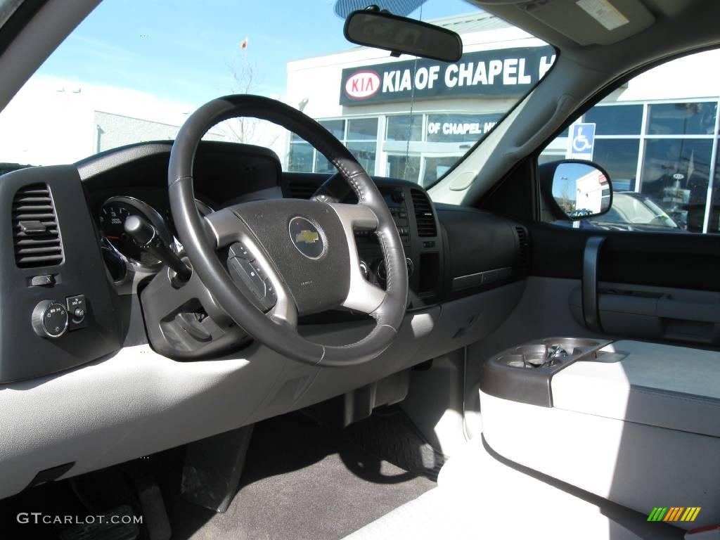 2009 Silverado 1500 LT Crew Cab 4x4 - Silver Birch Metallic / Light Titanium photo #5