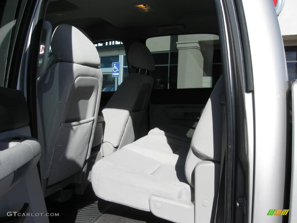 2009 Silverado 1500 LT Crew Cab 4x4 - Silver Birch Metallic / Light Titanium photo #6