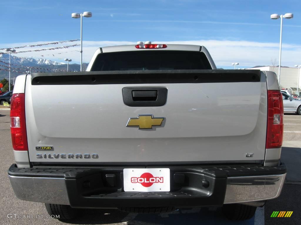 2009 Silverado 1500 LT Crew Cab 4x4 - Silver Birch Metallic / Light Titanium photo #7