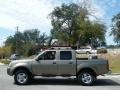 2001 Gold Rush Metallic Nissan Frontier SE V6 Crew Cab  photo #2