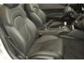 Black Fine Nappa Leather Interior Photo for 2011 Audi R8 #59876195