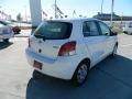 2009 Polar White Toyota Yaris 5 Door Liftback  photo #3