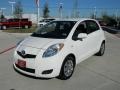 2009 Polar White Toyota Yaris 5 Door Liftback  photo #7