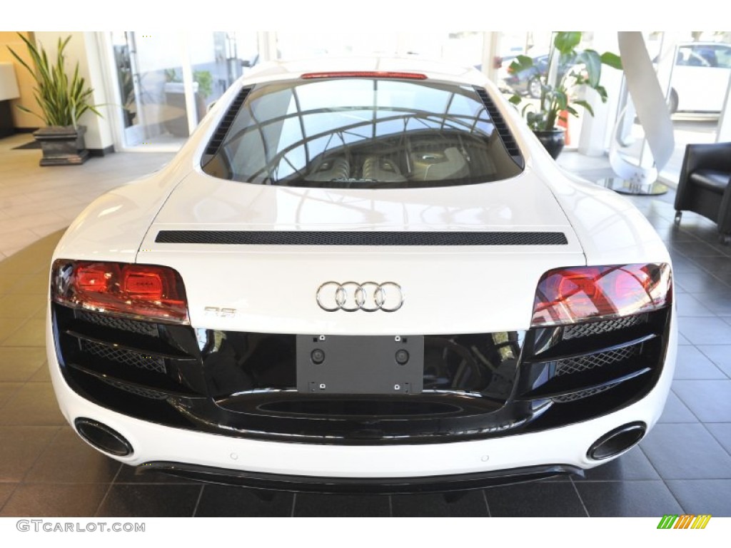 Ibis White 2012 Audi R8 5.2 FSI quattro Exterior Photo #59876333