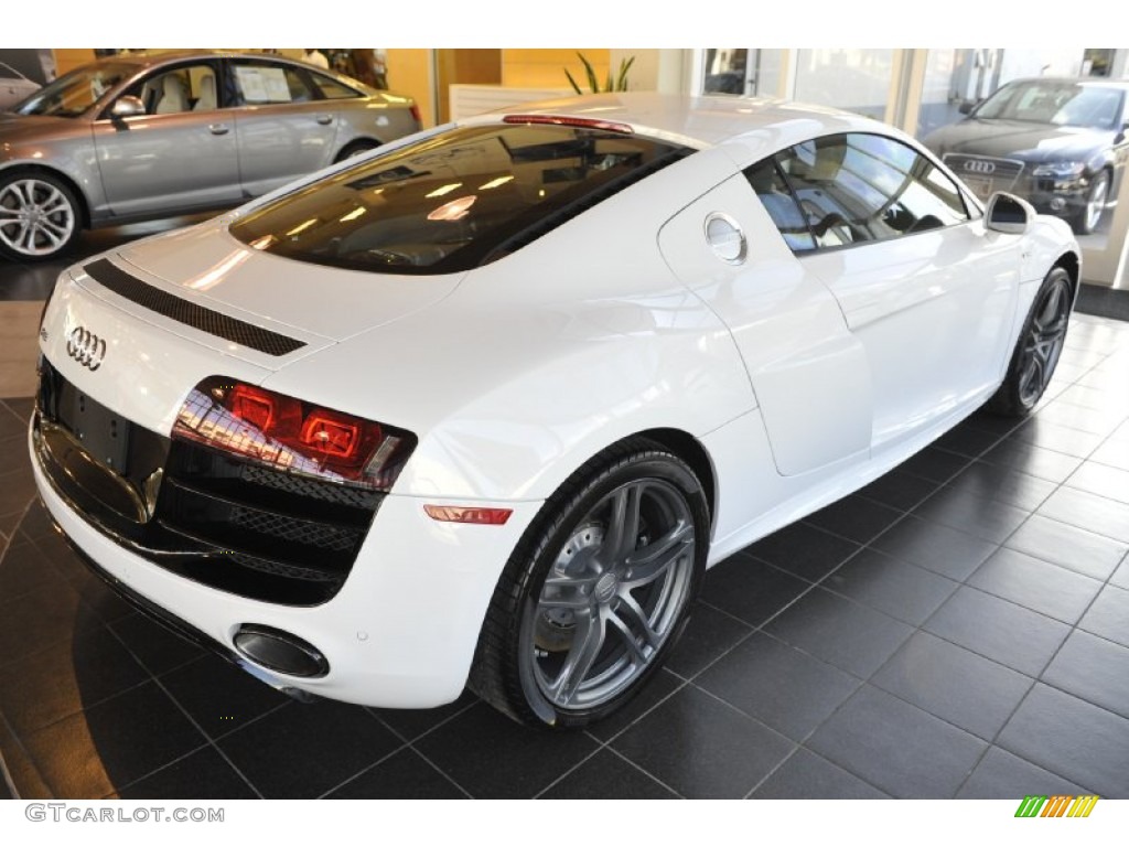 Ibis White 2012 Audi R8 5.2 FSI quattro Exterior Photo #59876342