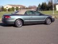 2002 Onyx Green Pearl Chrysler Sebring LX Convertible  photo #3