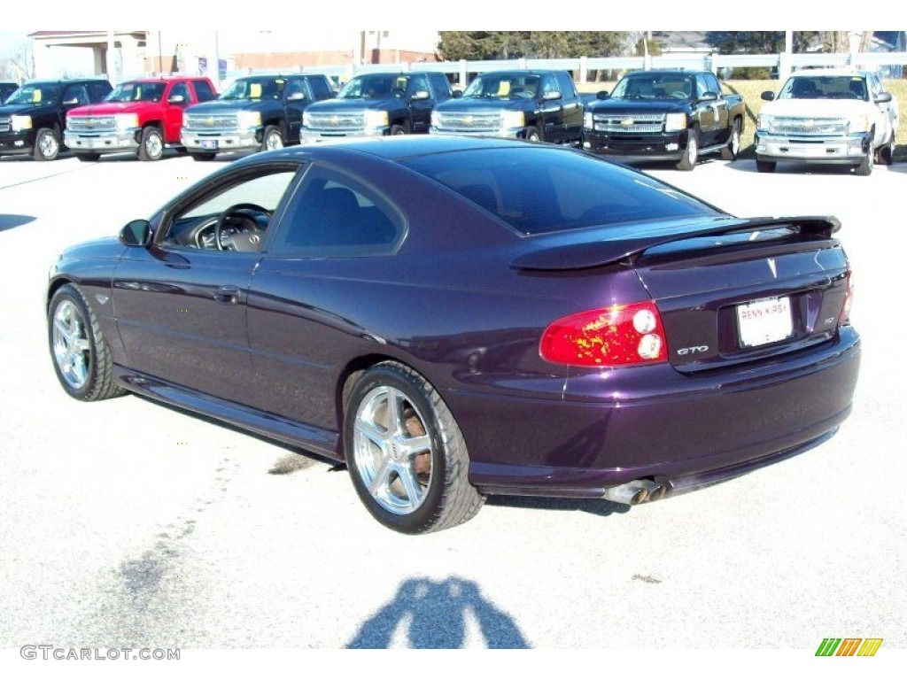 Cosmos Purple Metallic 2004 Pontiac GTO Coupe Exterior Photo #59876570