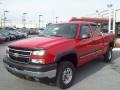 Victory Red 2006 Chevrolet Silverado 2500HD LT Extended Cab 4x4