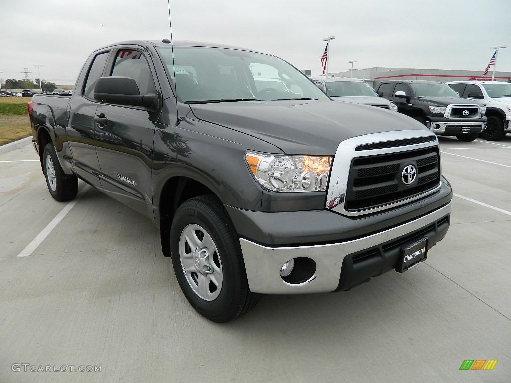 2012 Tundra Double Cab - Magnetic Gray Metallic / Graphite photo #3