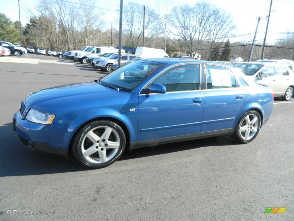 2003 A4 3.0 quattro Sedan - Caribic Blue Pearl / Platinum photo #1