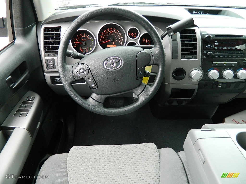 2012 Tundra Double Cab - Magnetic Gray Metallic / Graphite photo #12