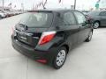 2012 Black Sand Pearl Toyota Yaris L 3 Door  photo #5