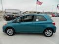 2012 Lagoon Blue Mica Toyota Yaris LE 3 Door  photo #8