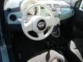 Tessuto Marrone/Avorio (Brown/Ivory) 2012 Fiat 500 Pop Dashboard