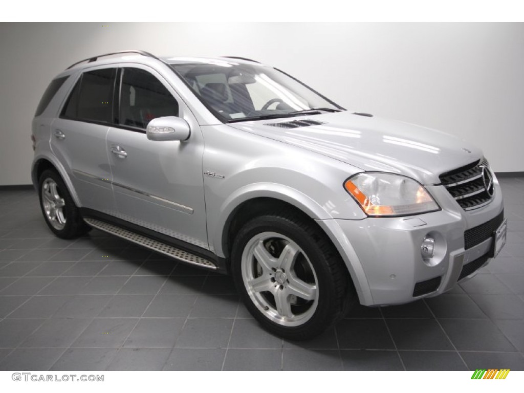Desert Silver Metallic 2007 Mercedes-Benz ML 63 AMG 4Matic Exterior Photo #59878644