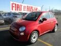 2012 Rosso Brillante (Red) Fiat 500 Pop  photo #1