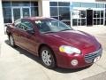 2004 Deep Red Pearl Chrysler Sebring Coupe  photo #7