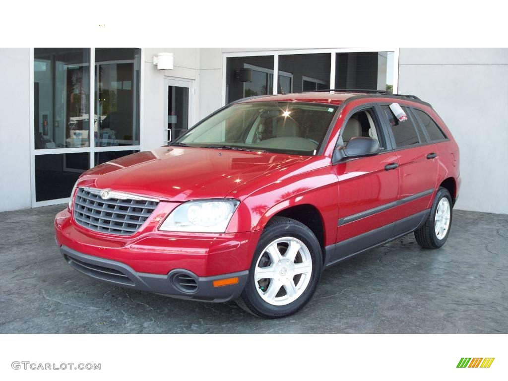 Inferno Red Crystal Pearl Chrysler Pacifica