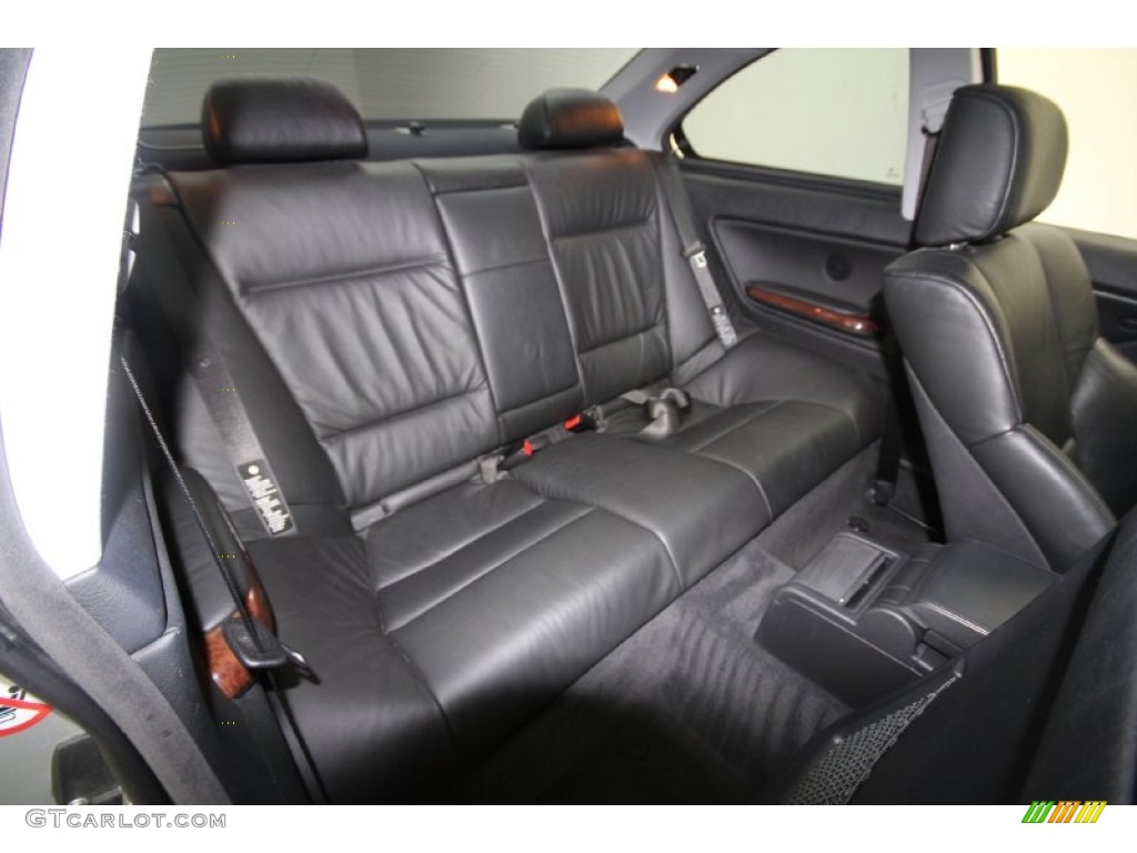 2001 3 Series 325i Coupe - Titanium Silver Metallic / Black photo #29