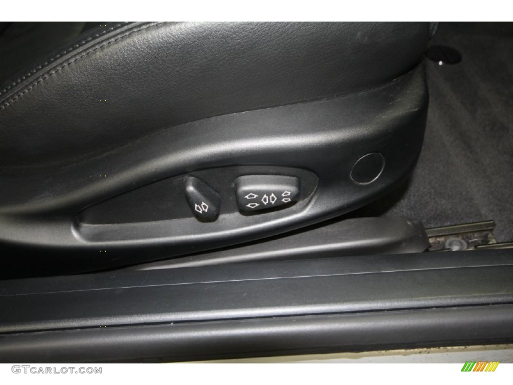 2001 3 Series 325i Coupe - Titanium Silver Metallic / Black photo #31