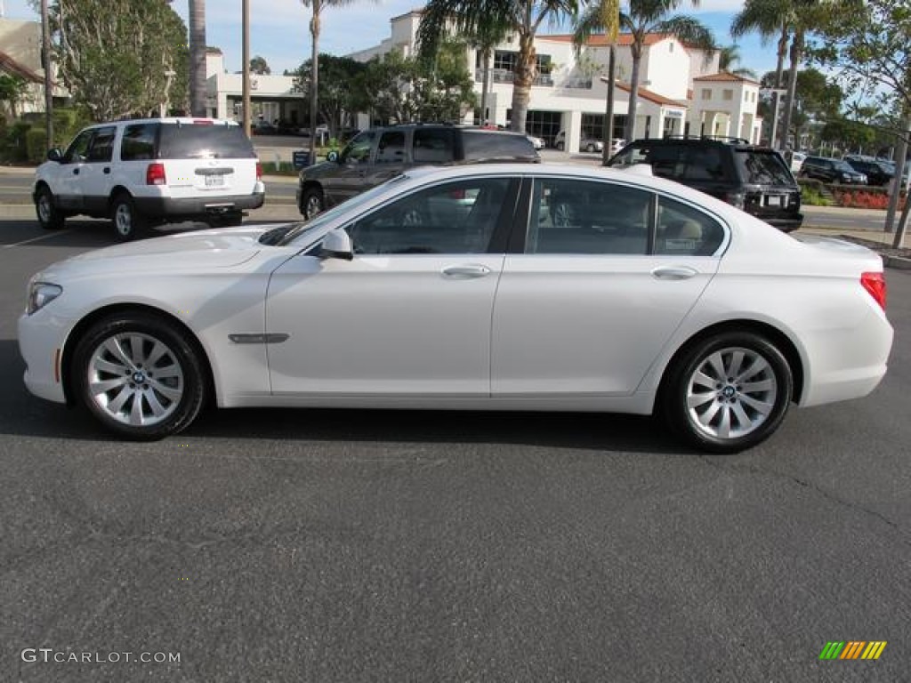 2011 7 Series 750i Sedan - Alpine White / Saddle/Black Nappa Leather photo #3