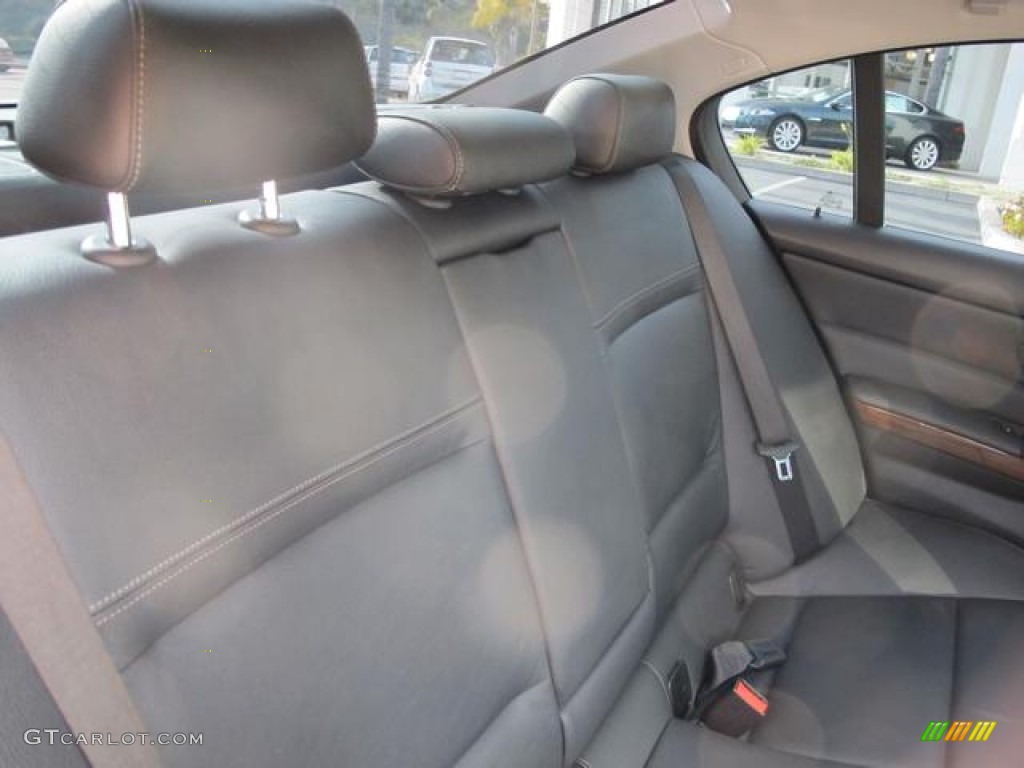 2009 3 Series 328i Sedan - Black Sapphire Metallic / Black photo #6