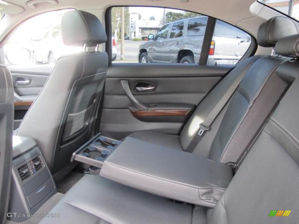 2009 3 Series 328i Sedan - Black Sapphire Metallic / Black photo #7