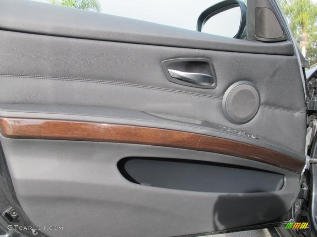 2009 3 Series 328i Sedan - Black Sapphire Metallic / Black photo #8