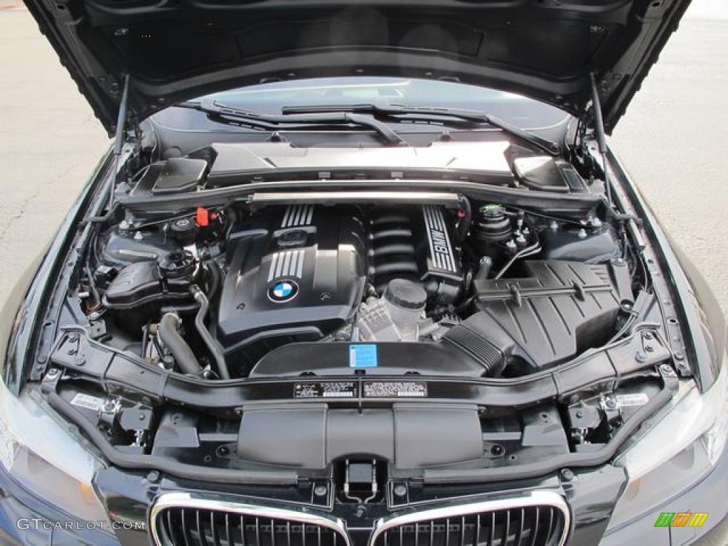 2009 3 Series 328i Sedan - Black Sapphire Metallic / Black photo #13
