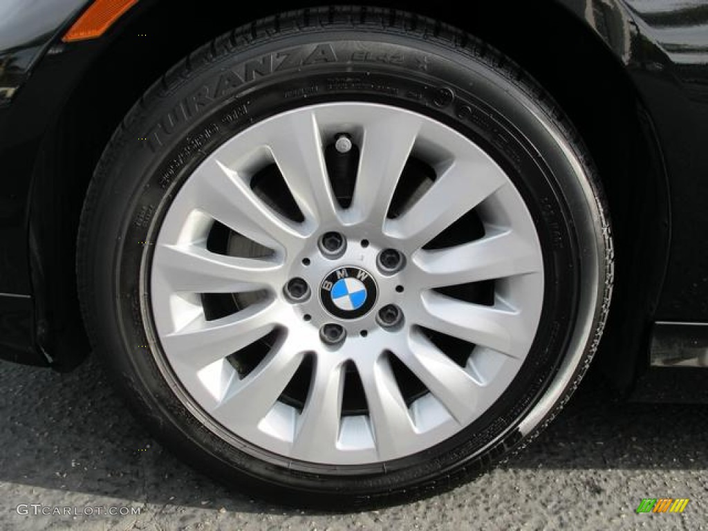 2009 3 Series 328i Sedan - Black Sapphire Metallic / Black photo #15