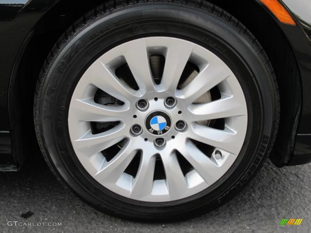 2009 3 Series 328i Sedan - Black Sapphire Metallic / Black photo #18