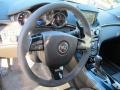 Ebony 2009 Cadillac CTS -V Sedan Steering Wheel