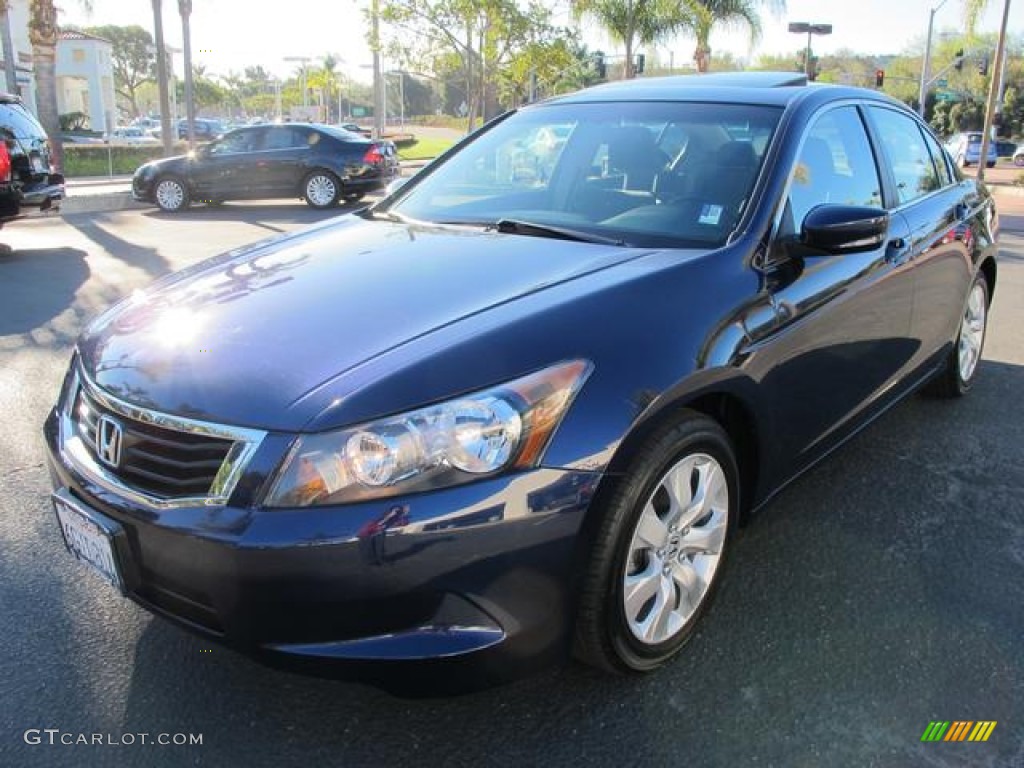 2009 Accord EX Sedan - Royal Blue Pearl / Gray photo #1