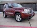 2008 Red Rock Crystal Pearl Jeep Liberty Limited 4x4  photo #28