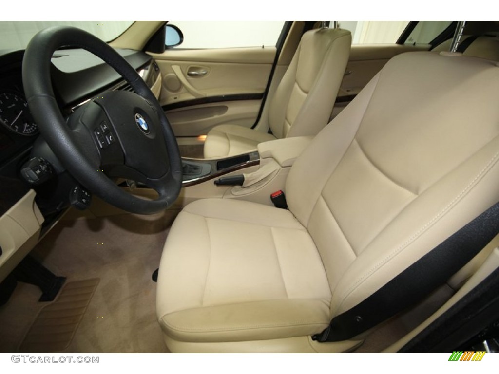2008 3 Series 328i Sedan - Monaco Blue Metallic / Beige photo #3
