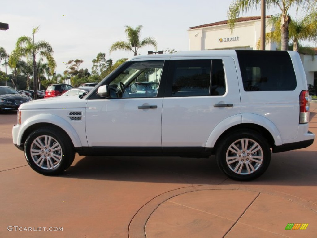 2012 LR4 HSE - Fuji White / Almond/Arabica photo #2