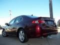 2009 Basque Red Pearl Acura TSX Sedan  photo #23