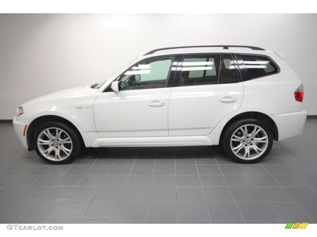 Alpine White 2007 BMW X3 3.0si Exterior Photo #59883221