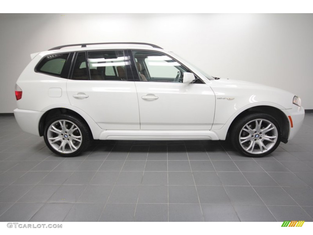 Alpine White 2007 BMW X3 3.0si Exterior Photo #59883269