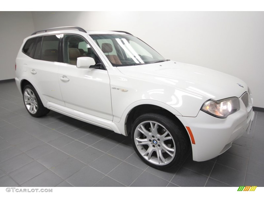 Alpine White 2007 BMW X3 3.0si Exterior Photo #59883275