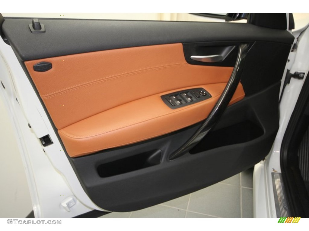 2007 BMW X3 3.0si Saddle Brown Door Panel Photo #59883329