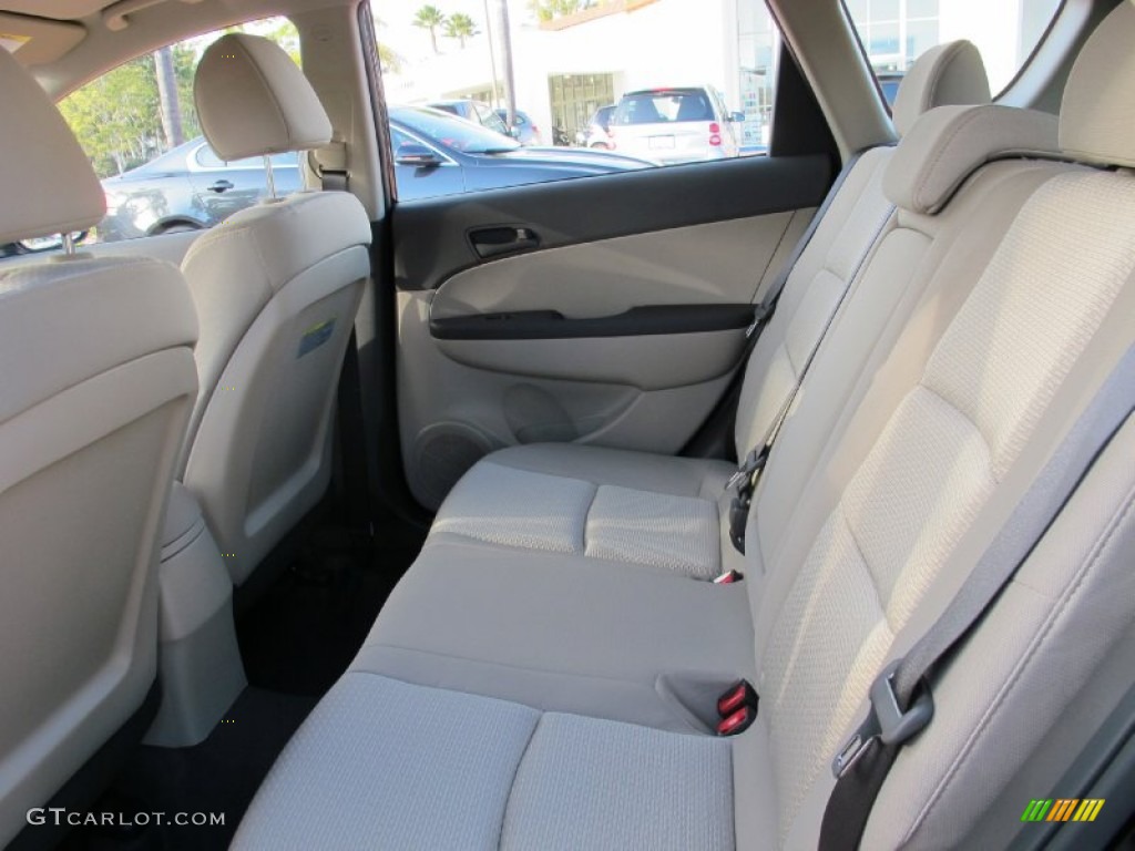2012 Elantra GLS Touring - Midnight Black / Beige photo #4