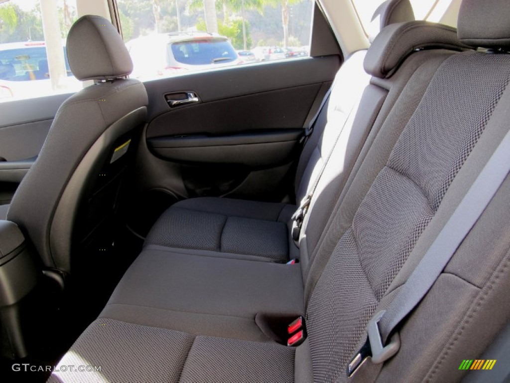 2012 Elantra GLS Touring - Midnight Black / Black photo #5