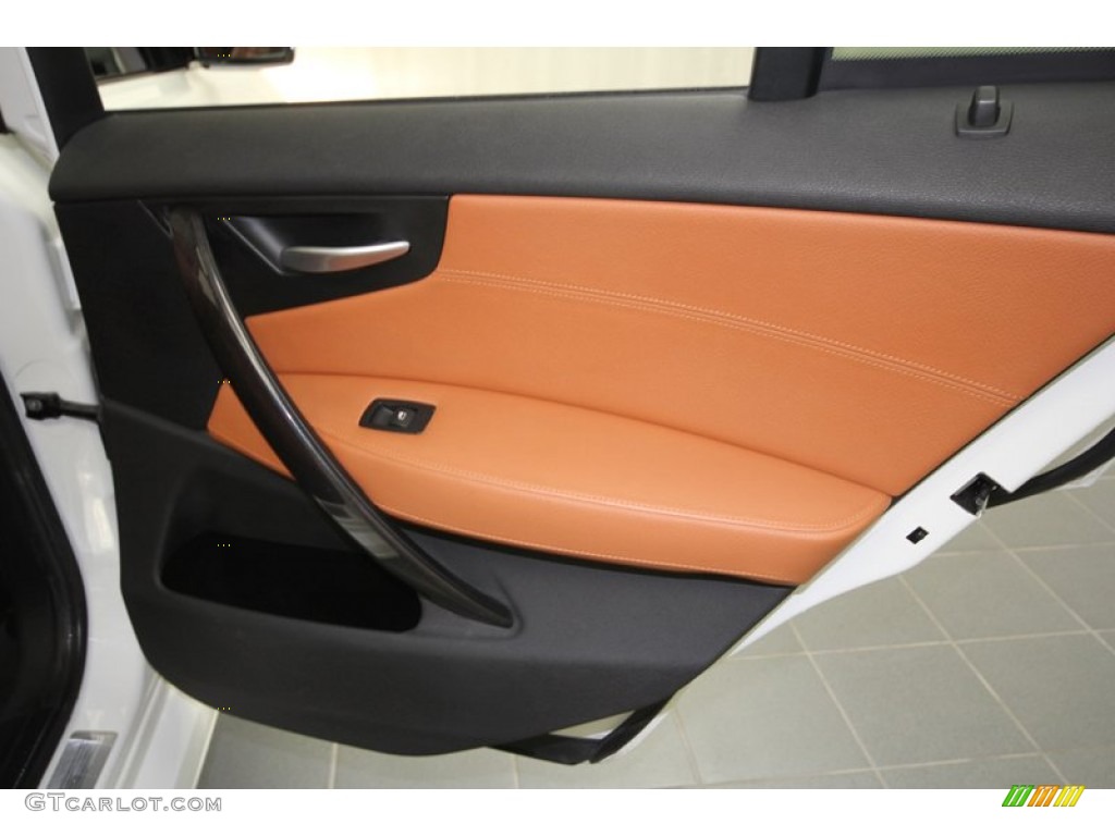 2007 BMW X3 3.0si Saddle Brown Door Panel Photo #59883479