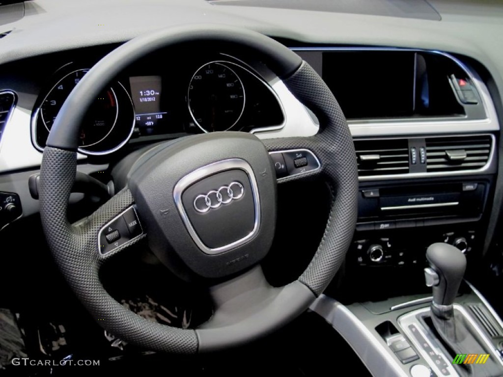 2012 Audi A5 2.0T Cabriolet Steering Wheel Photos